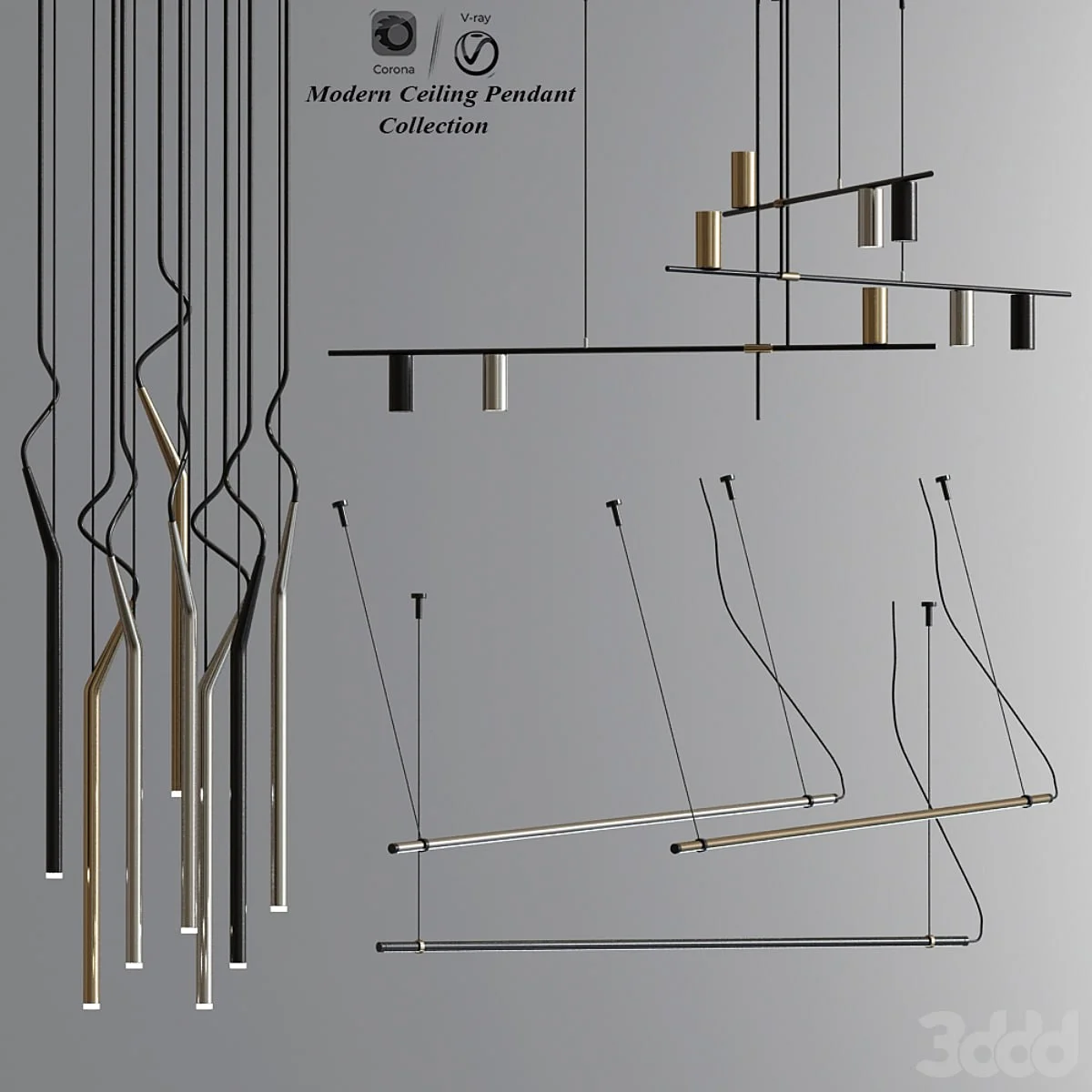 Modern Ceiling Pendant And Suspension Collection